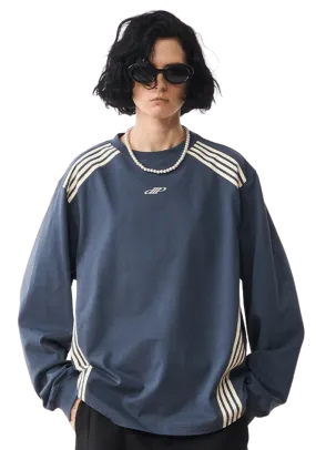 Patchwork Long Sleeve T-Shirt Patchwork Long Sleeve T-Shirt