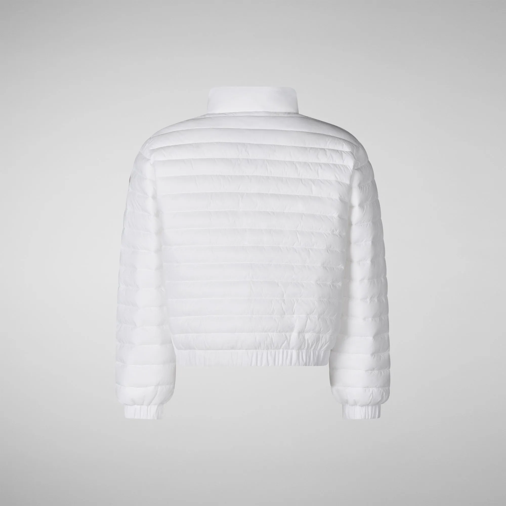 PIUMINO ANIMAL FREE BAMBINA MAE bianco