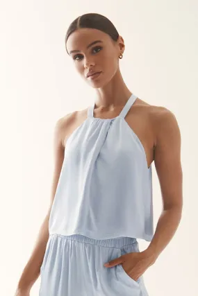 Pleated Front Halter Pleated Front Halter