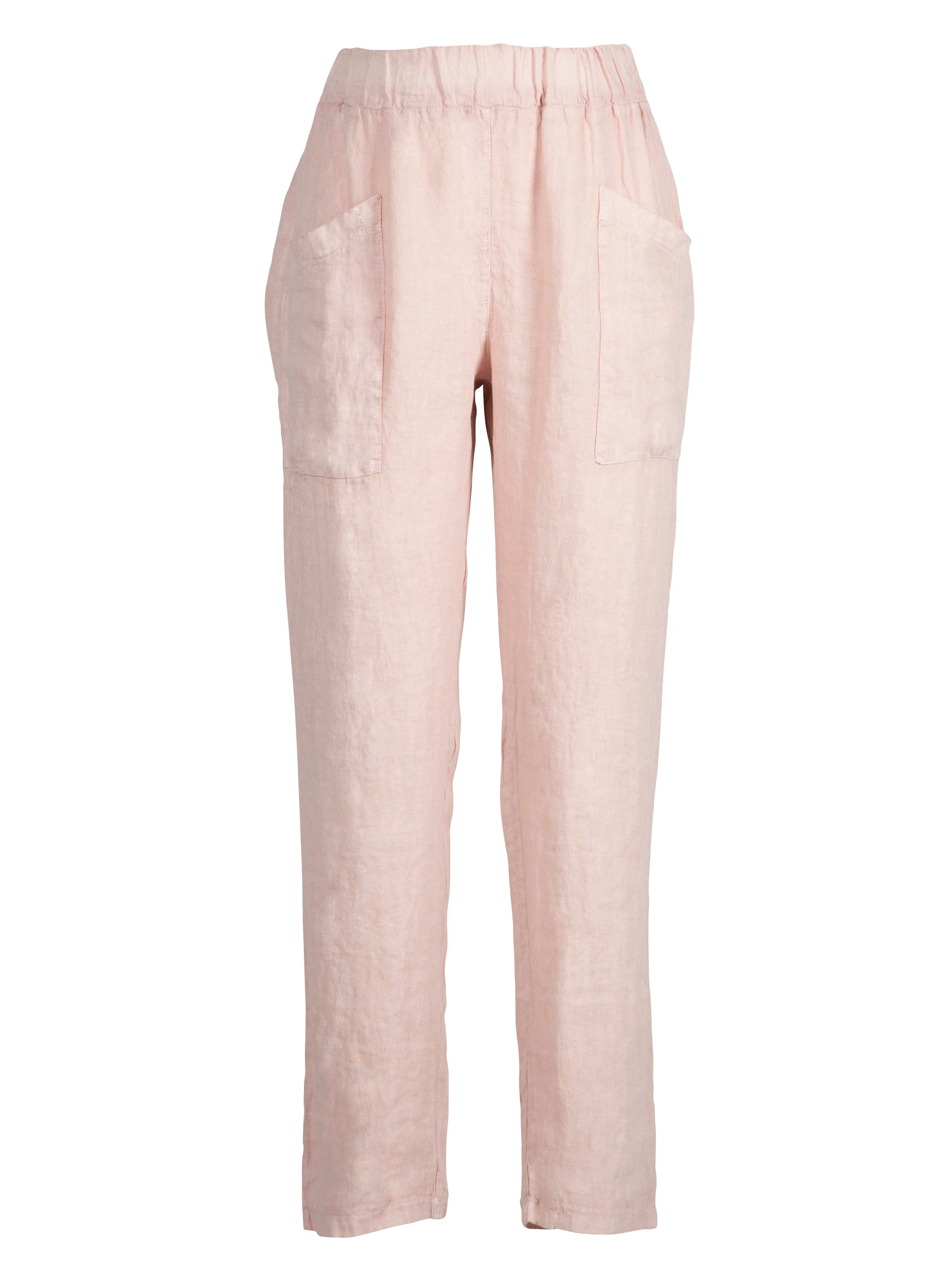 POLETTE Leinenhose - Ash Rose