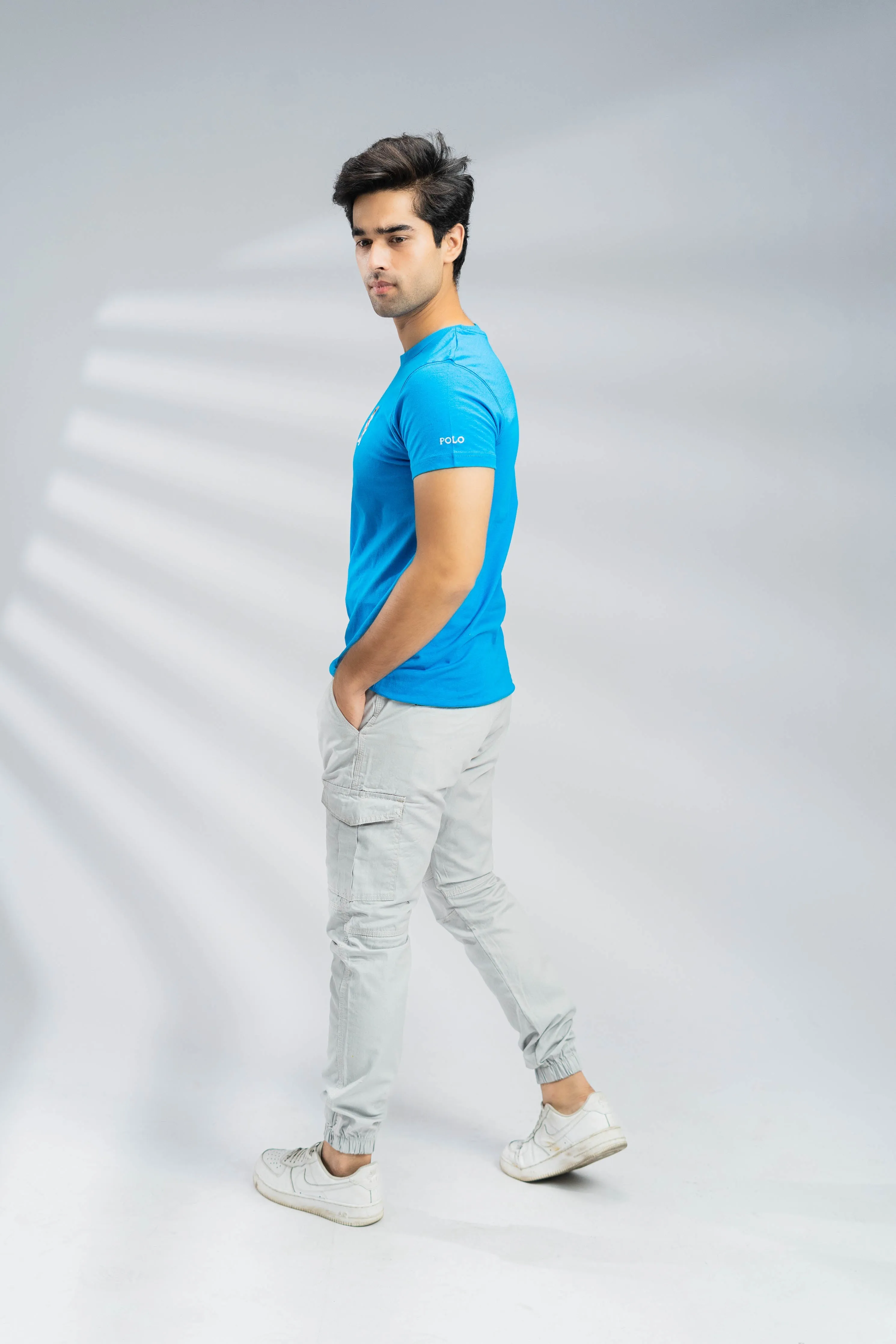 Polo Republica Men's Polo Bears & 5 Embroidered Crew Neck Tee Shirt