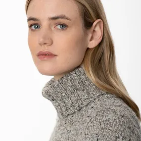 Porridge Donegal Wool Roll Neck Sweater Porridge Donegal Wool Roll Neck Sweater
