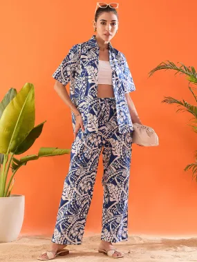 Printed Two Piece Cotton Coord Set Printed Two Piece Cotton Coord Set