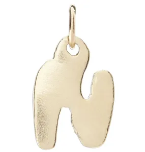 "N" Bubble Letter Charm "N" Bubble Letter Charm