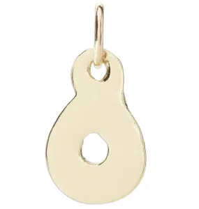 "O" Bubble Letter Charm "O" Bubble Letter Charm