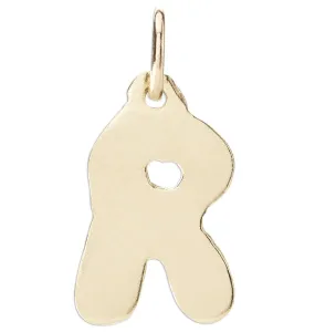 "R" Bubble Letter Charm "R" Bubble Letter Charm