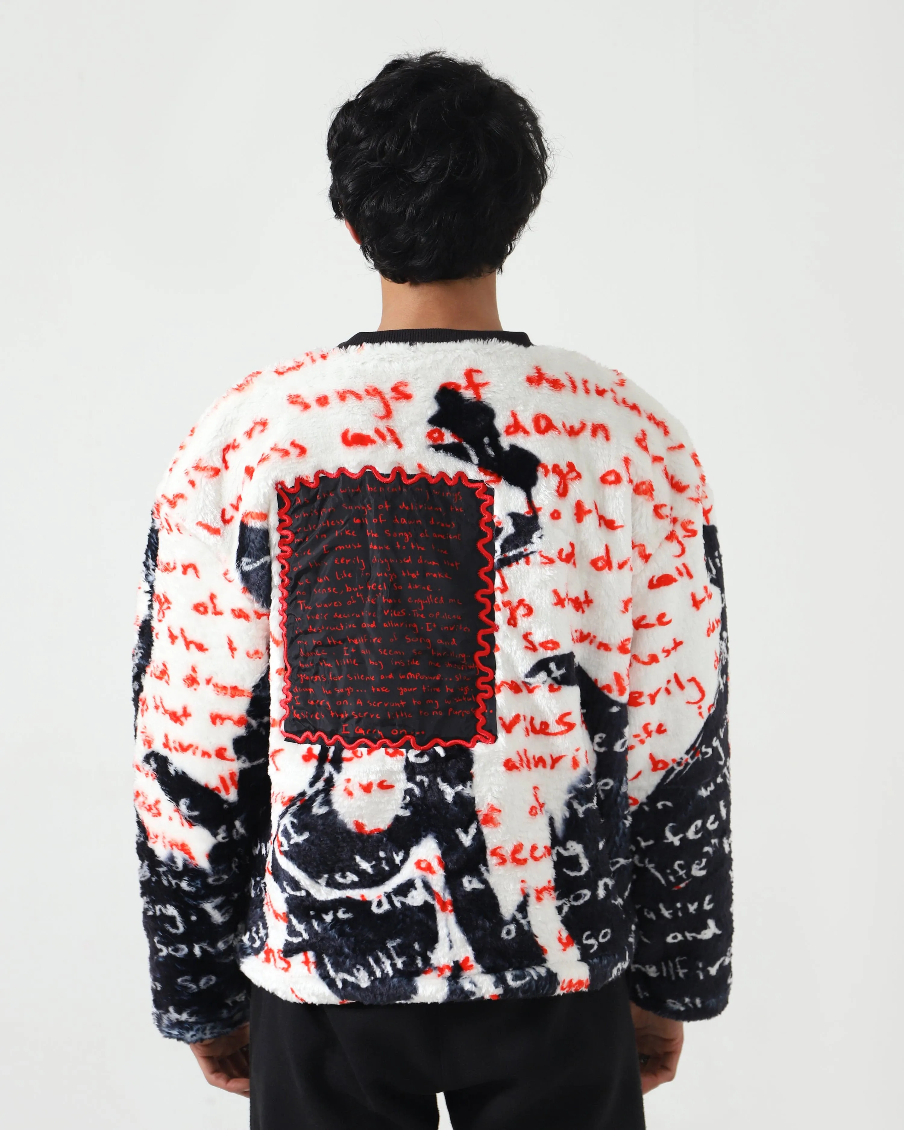 "SONGS OF DELIRIUM" SUBLIMATED SWEATSHIRT