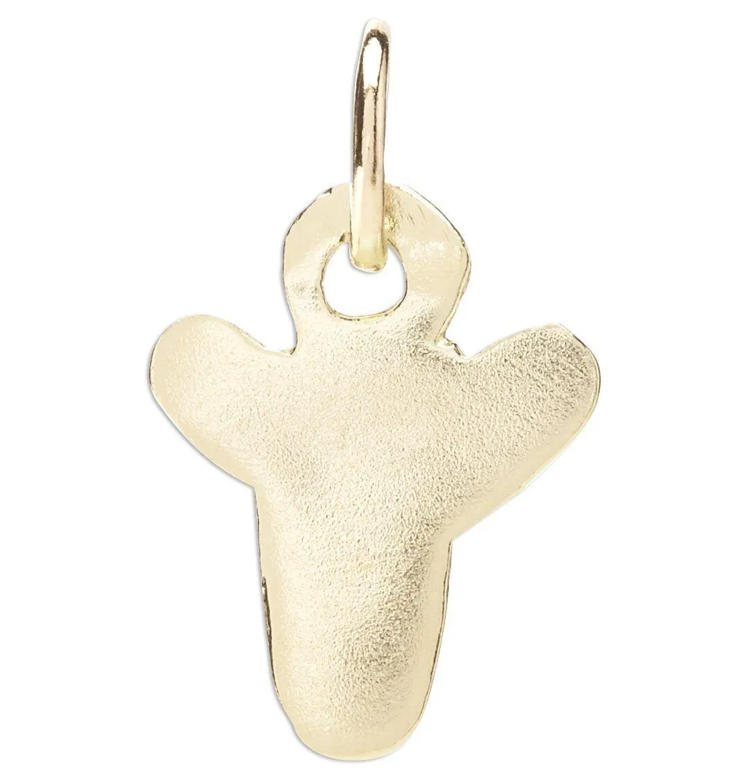 "Y" Bubble Letter Charm