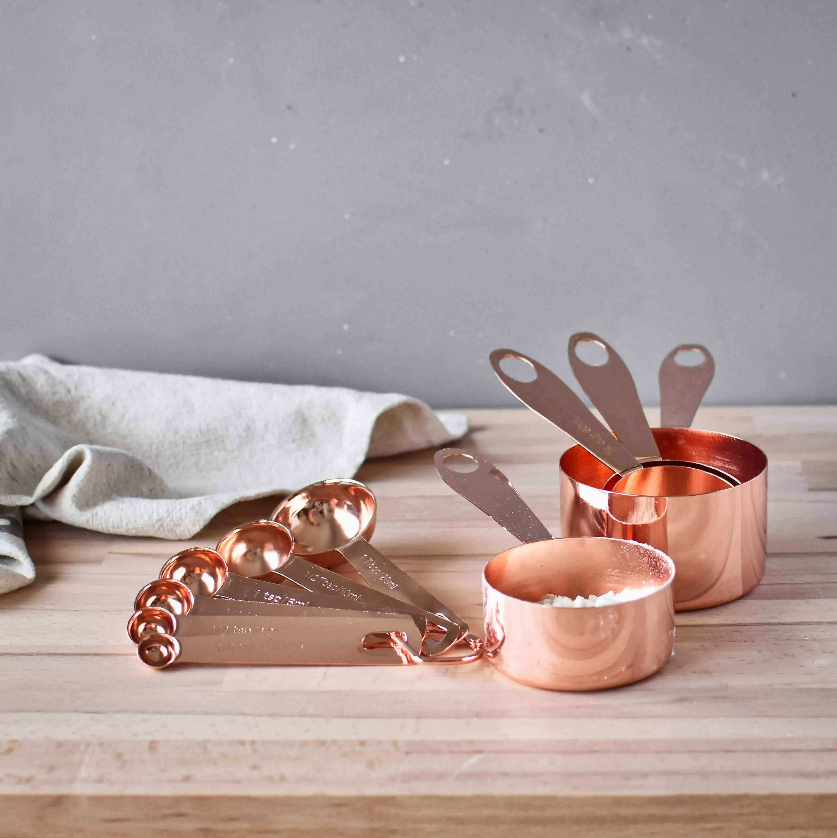 Rose Gold Measuring Cups
