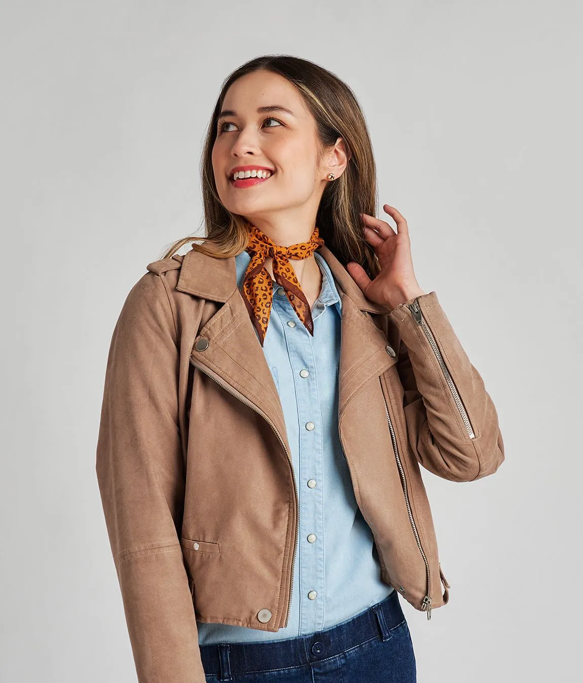 Rose-Rivet Work Shirt (Chambray)