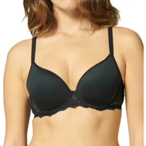 Simone Perele Caresse 3D Plunge Contour Bra Black Simone Perele Caresse 3D Plunge Contour Bra Black