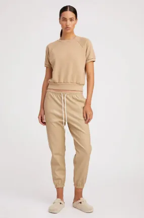 SPRWMN LEATHER SWEATPANTS SPRWMN LEATHER SWEATPANTS