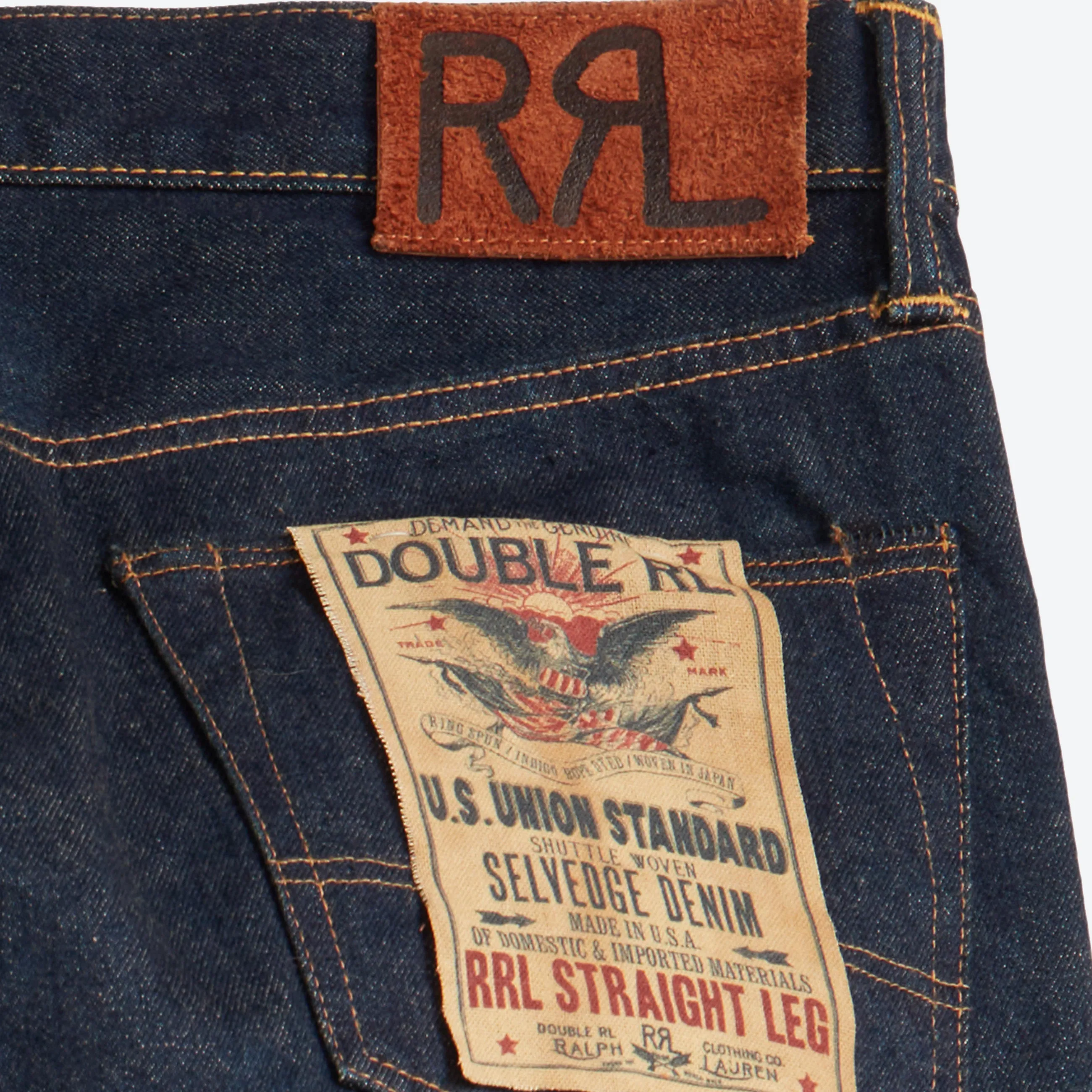 STRAIGHT FIT SELVEDGE JEAN - ONCE WASHED