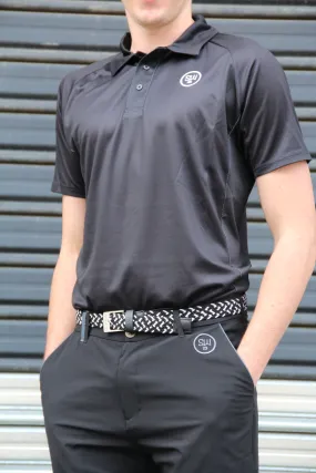 SW23 Golf Performance Polo - BLACK SW23 Golf Performance Polo - BLACK