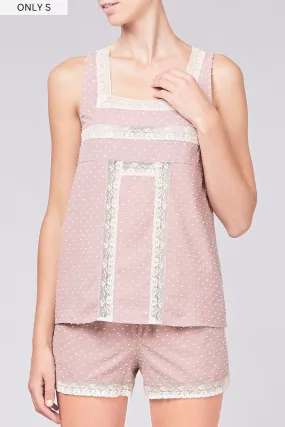 SWISS COTTON CAMI SET SWISS COTTON CAMI SET