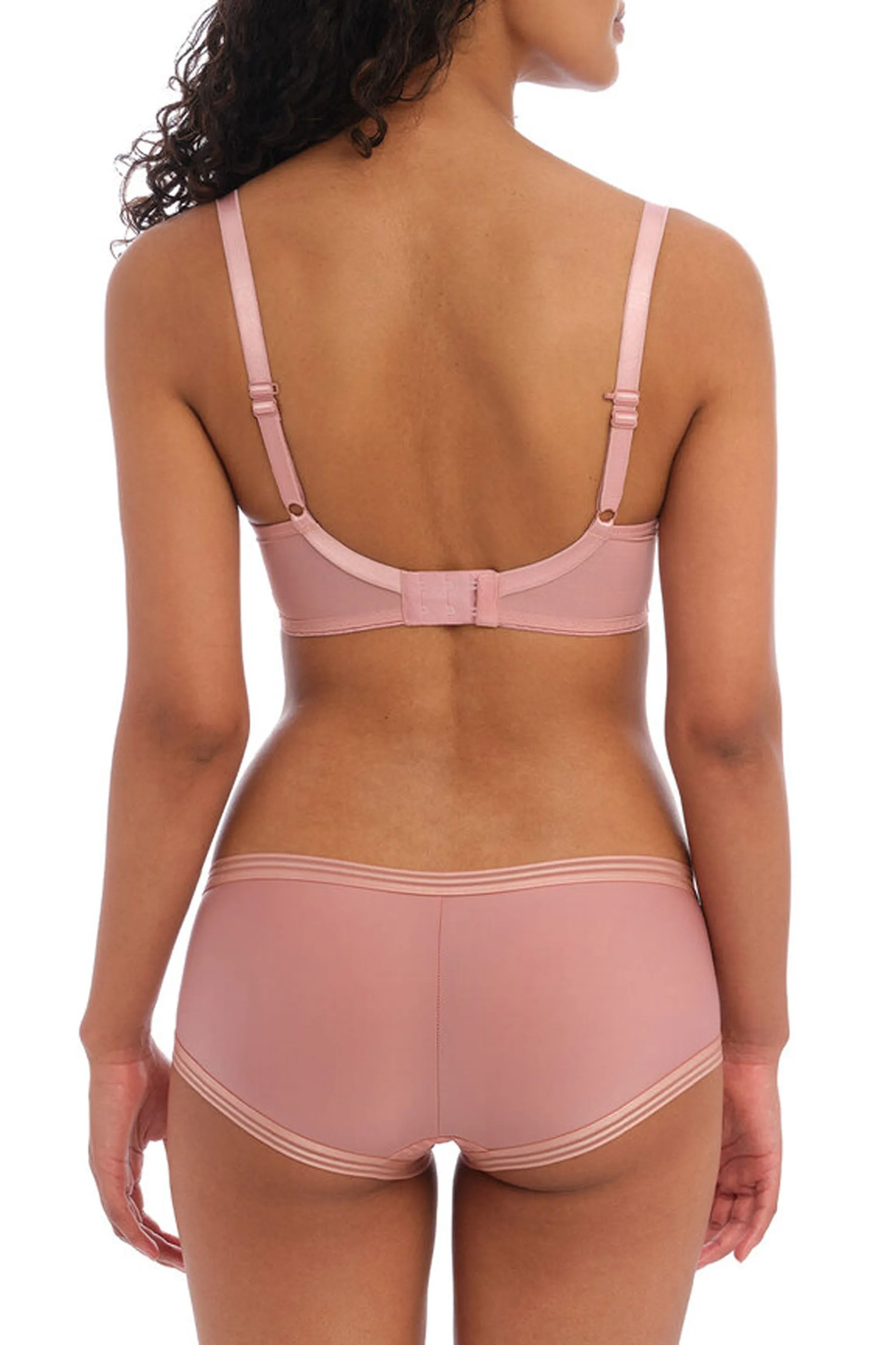 Tailored Moulded Plunge T-shirt Bra Ash Rose