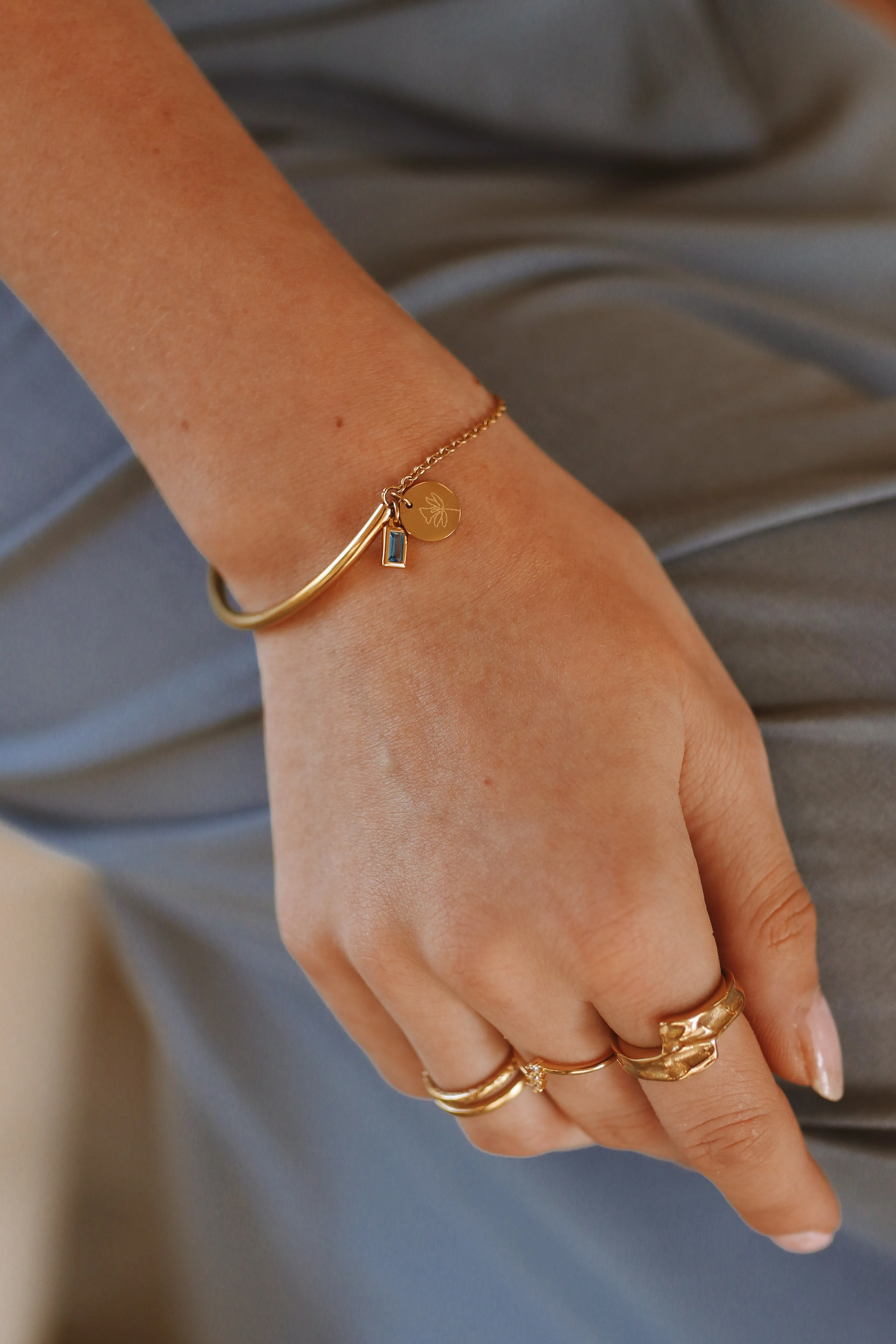 Tamara - Monogram Stainless Steel Bracelet