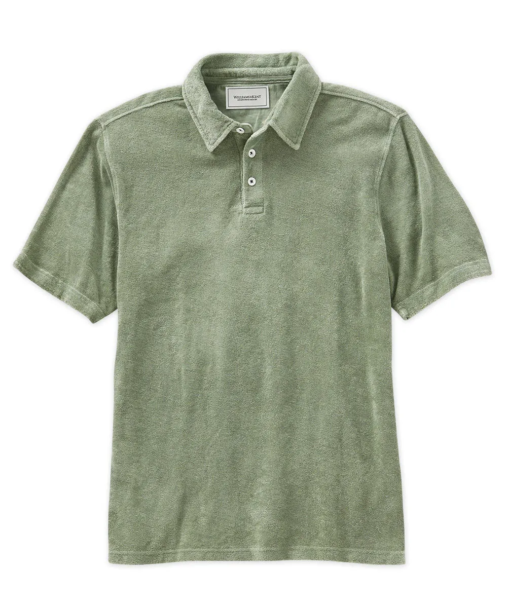 Terry Short Sleeve Polo Shirt