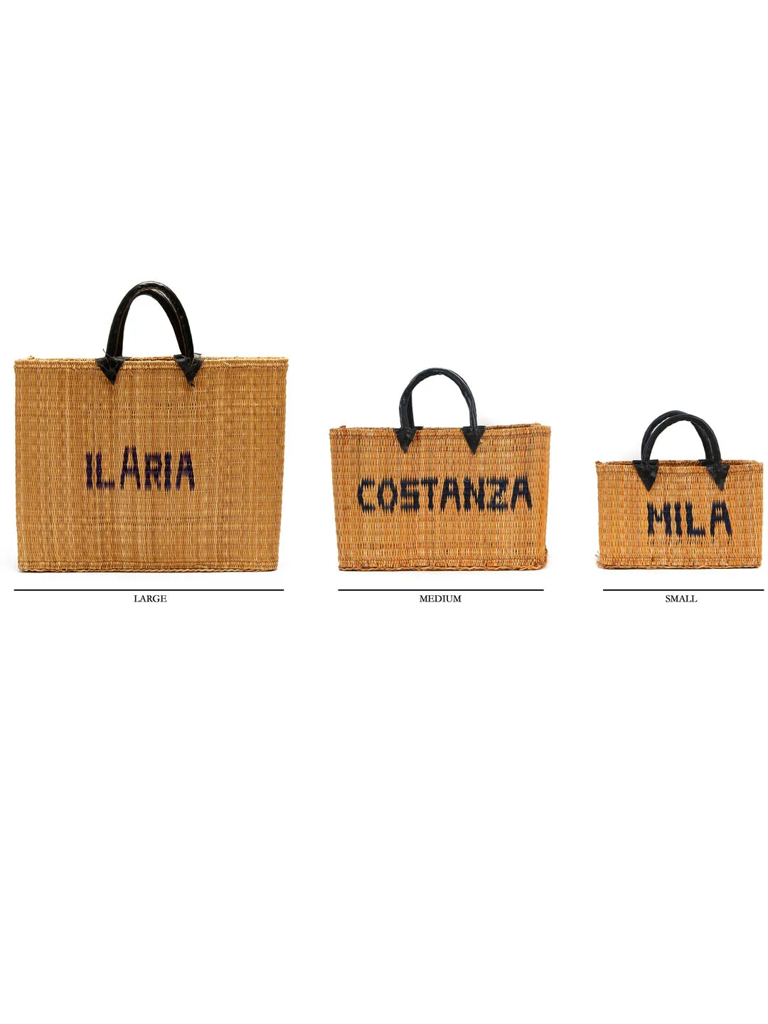 Tunisian large customized basket