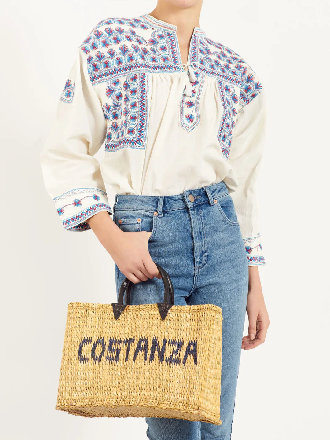 Tunisian medium customized basket