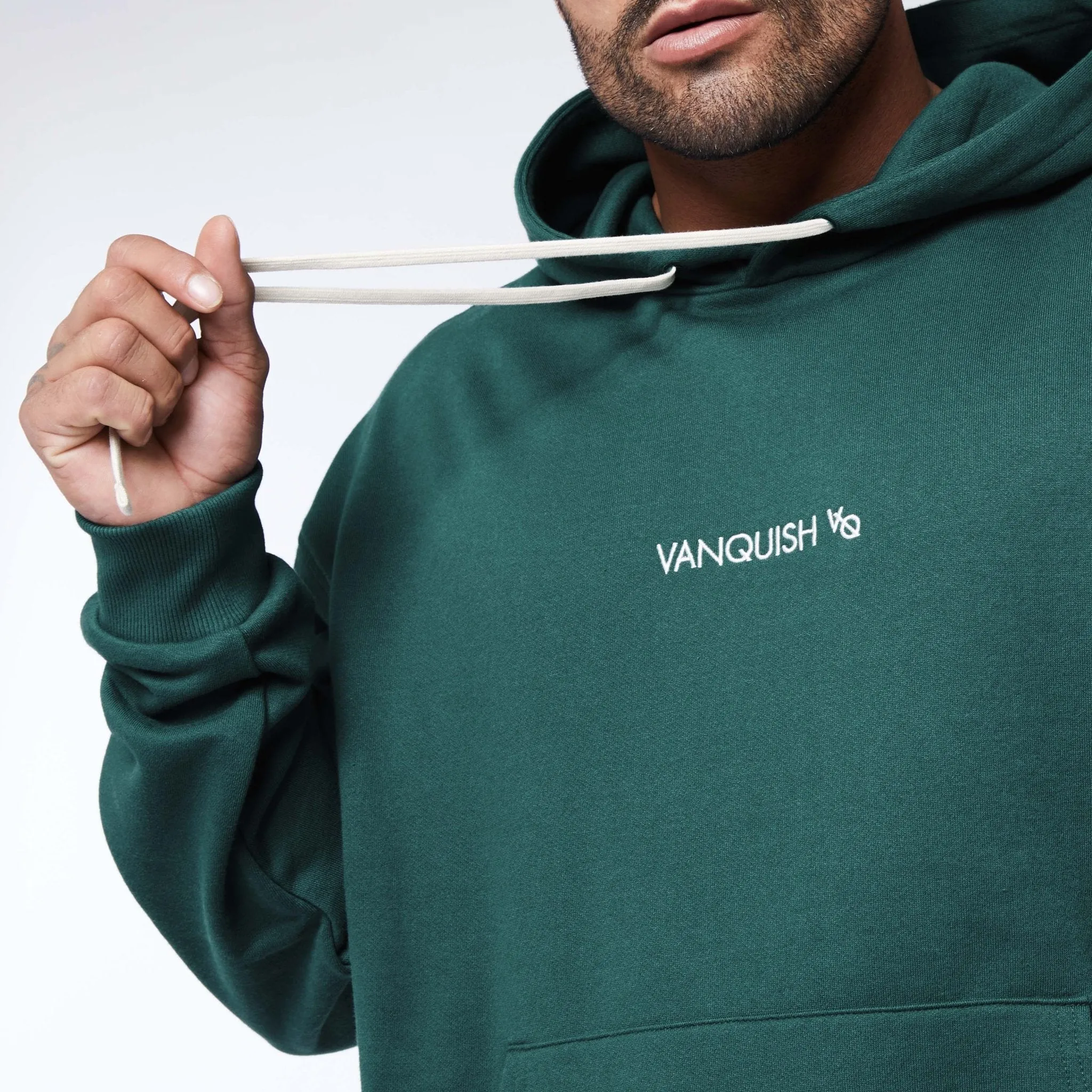 Vanquish Core Forest Green Oversized Hoodie