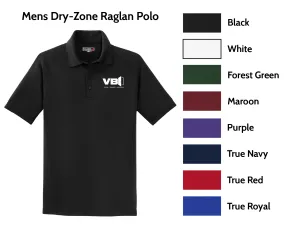 VBI Doors - Mens Dry-Zone Raglan Polo VBI Doors - Mens Dry-Zone Raglan Polo