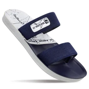 Walkaroo Men Sandals  - WG5432 Blue White Walkaroo Men Sandals  - WG5432 Blue White