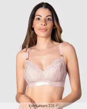 WARRIOR SOFT CUP BLUSH MULTIFIT NURSING BRA - WIREFREE WARRIOR SOFT CUP BLUSH MULTIFIT NURSING BRA - WIREFREE
