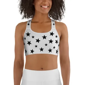 White Stars Sports Bra White Stars Sports Bra