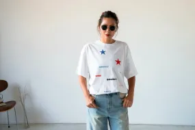 WHITE STARS TEE ( PRE ORDER ) WHITE STARS TEE ( PRE ORDER )
