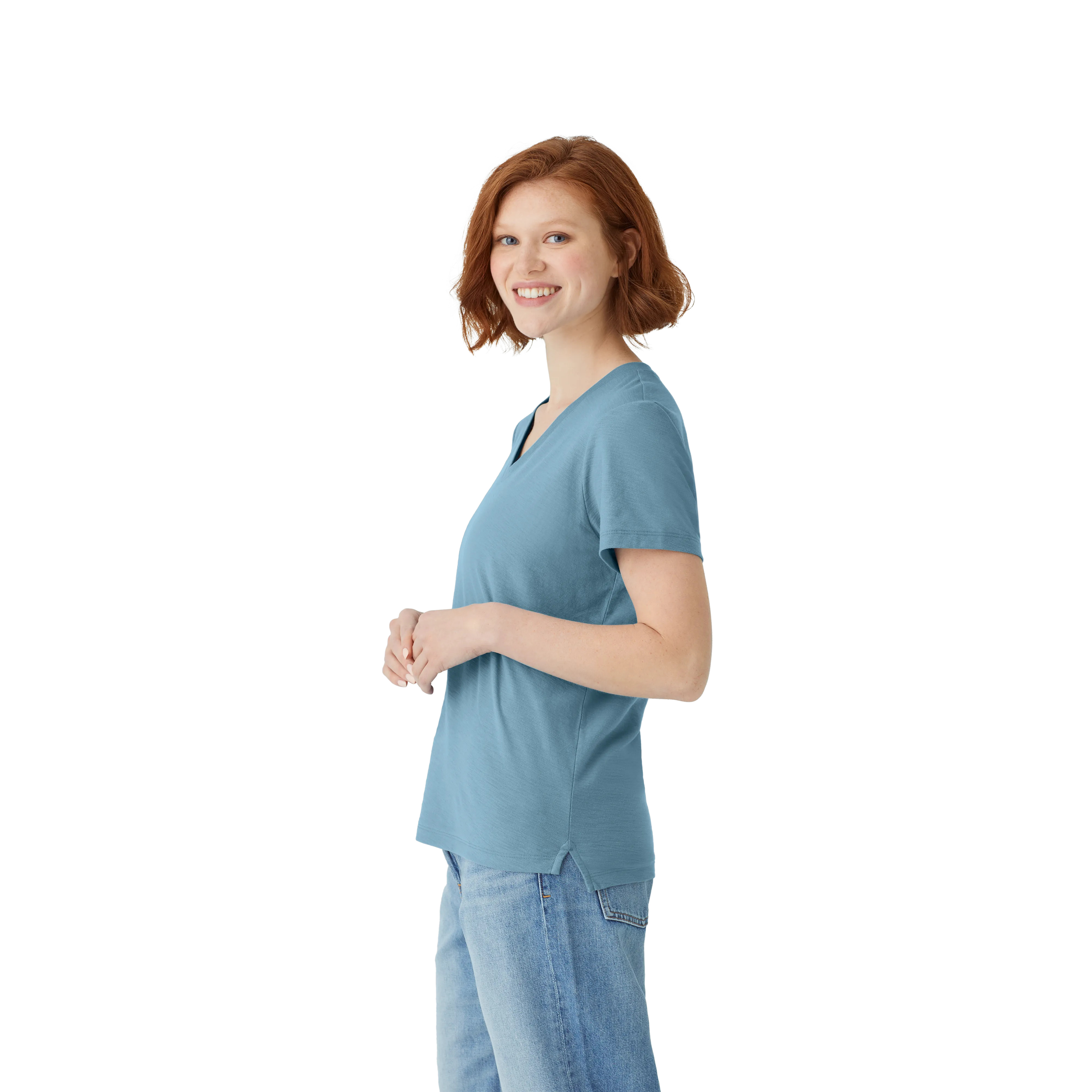 Women's Air Slub V-Neck T-Shirt