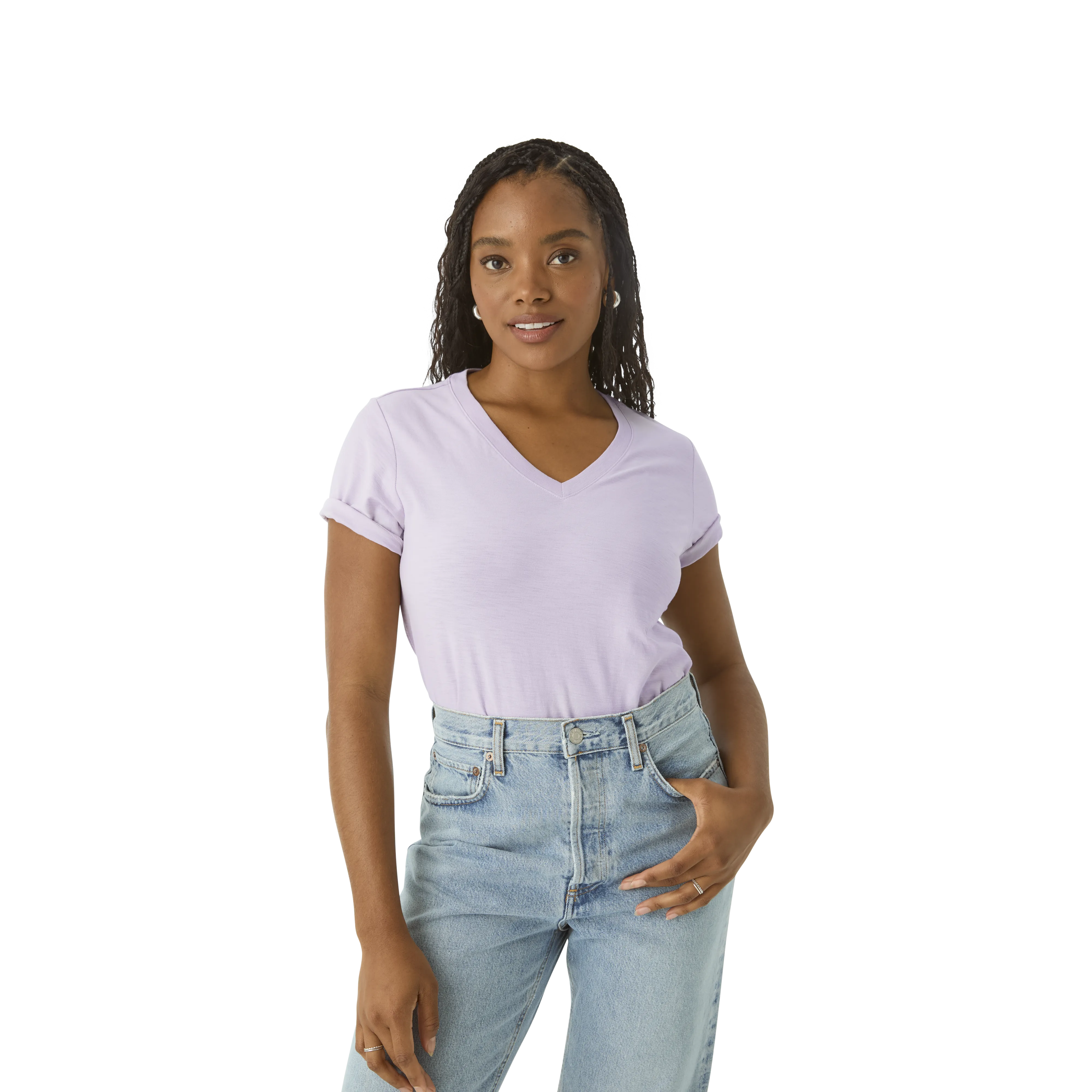 Women's Air Slub V-Neck T-Shirt