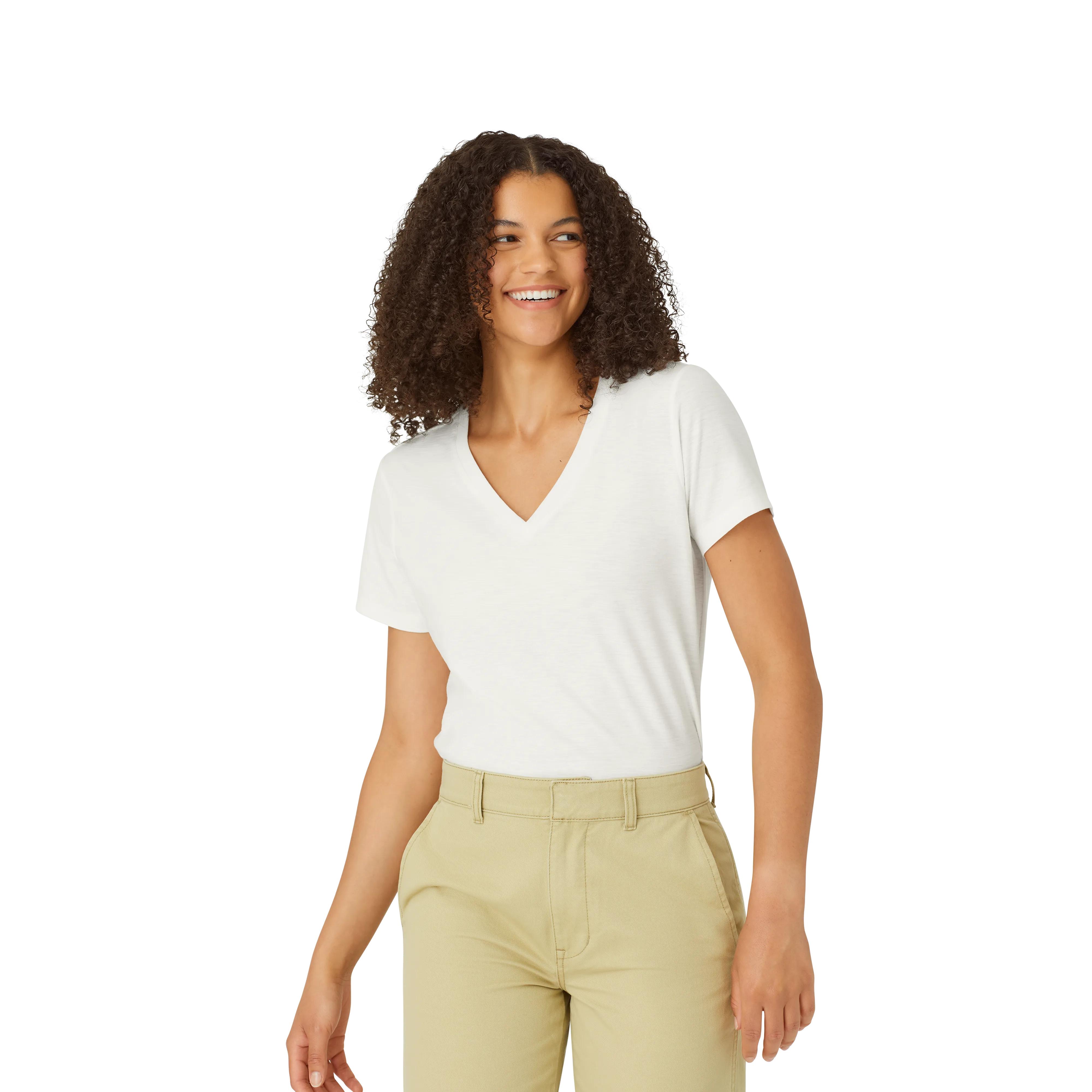 Women's Air Slub V-Neck T-Shirt