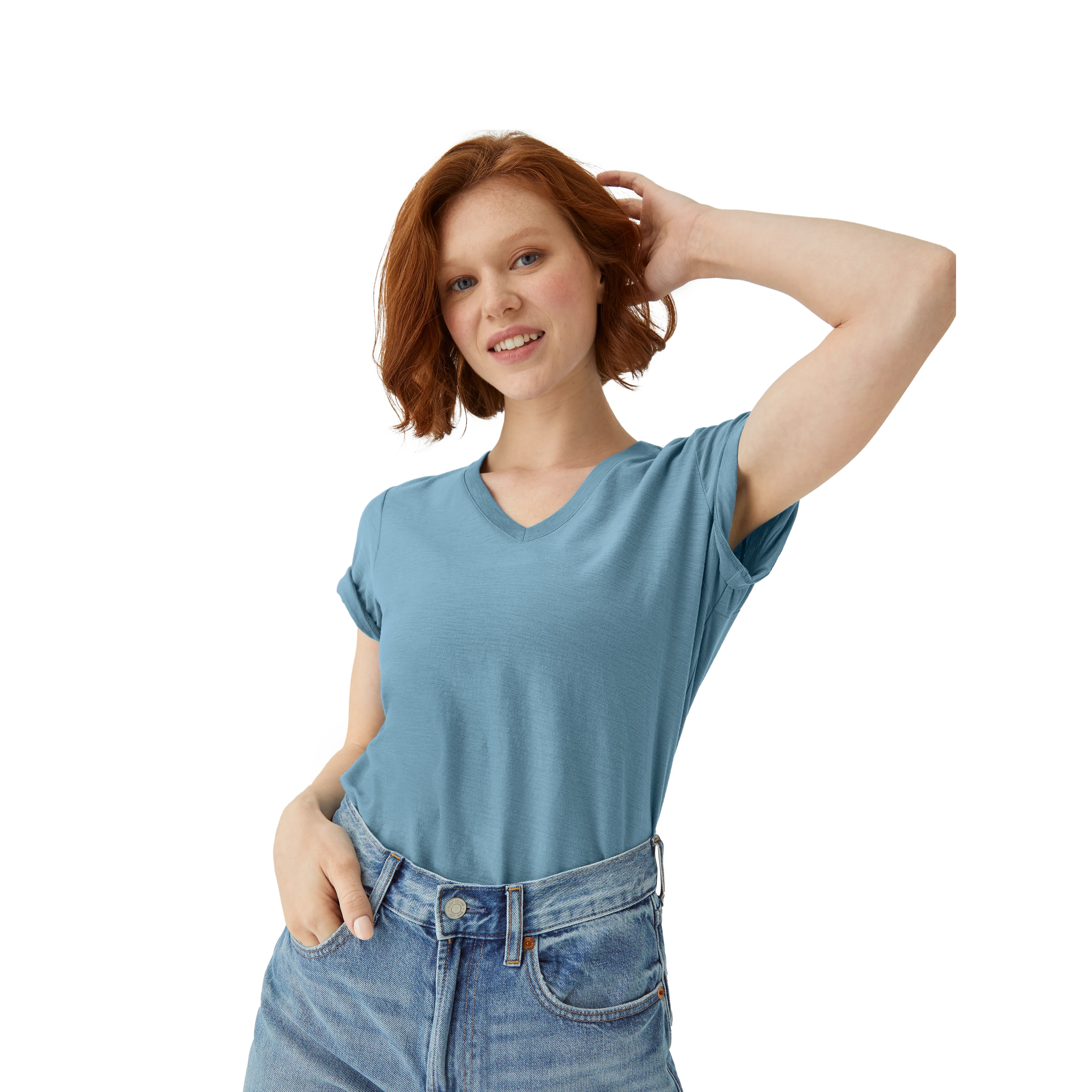 Women's Air Slub V-Neck T-Shirt