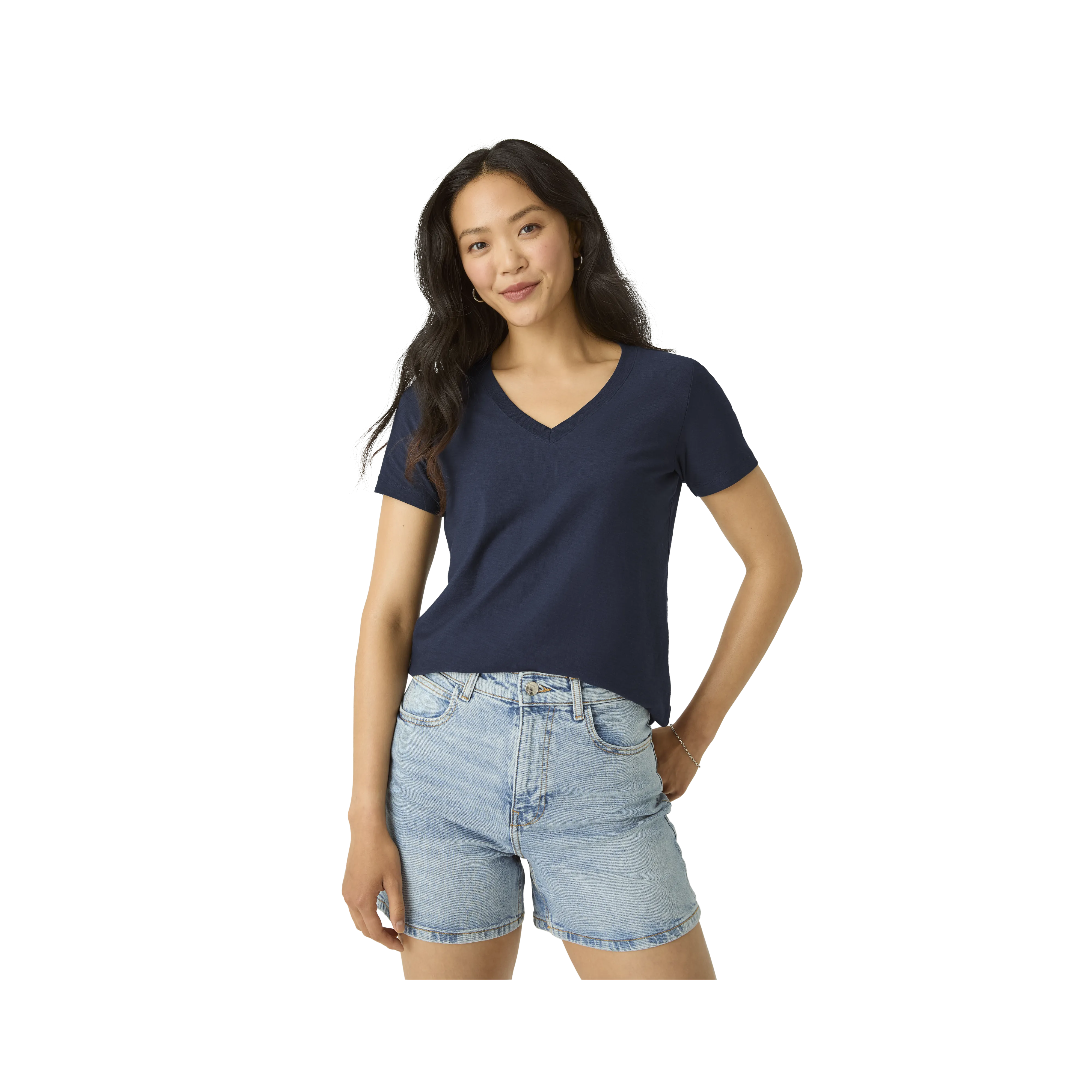 Women's Air Slub V-Neck T-Shirt