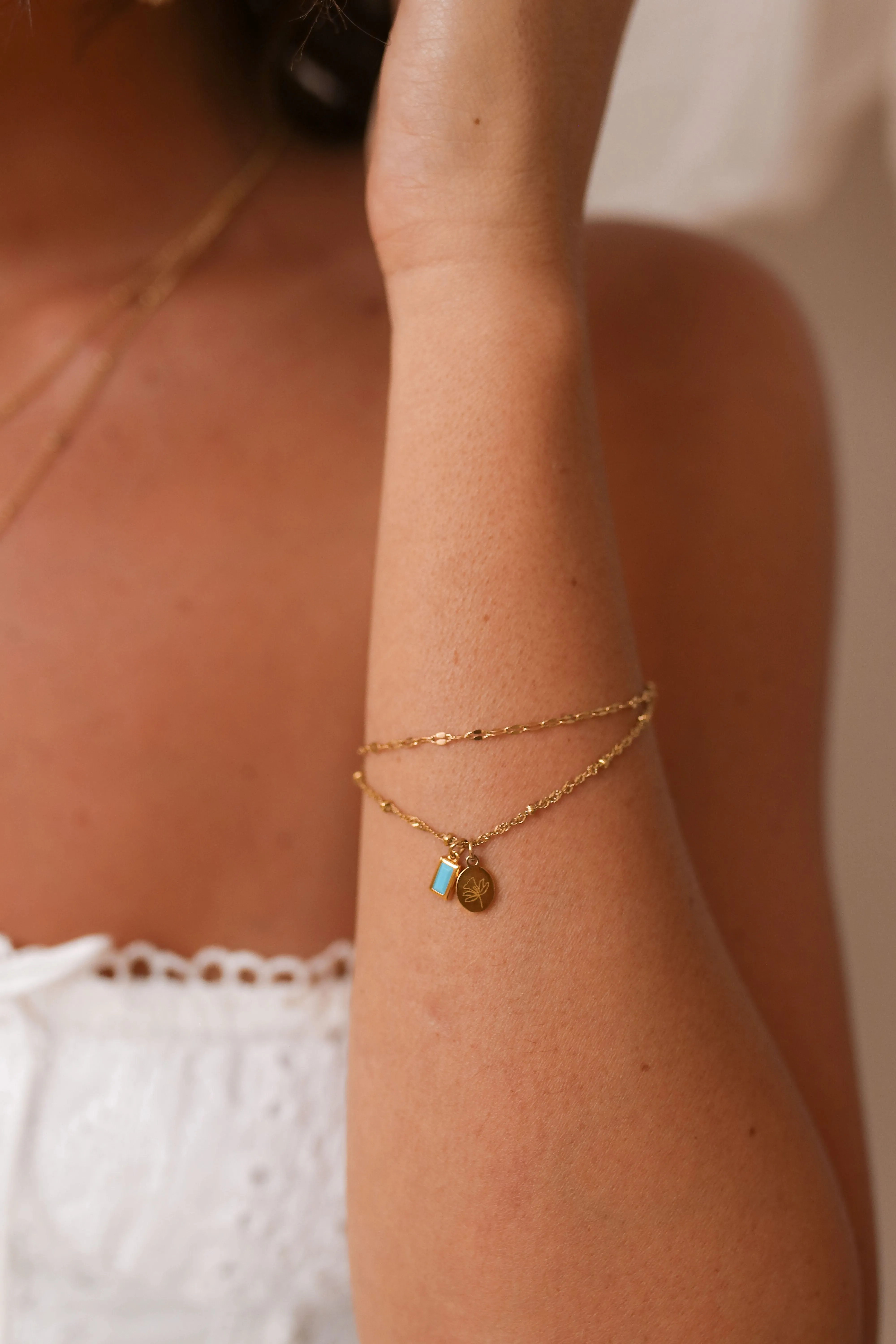 Zeta - Stainless Steel Monogram Bracelet