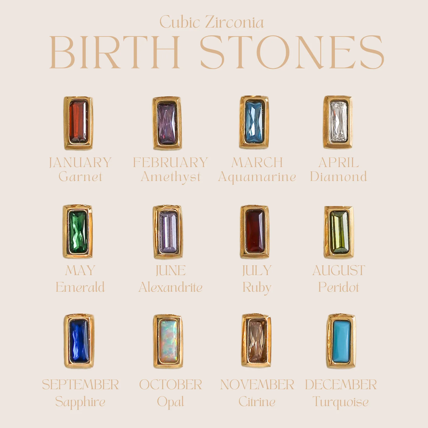 Zeta - Stainless Steel Monogram Bracelet